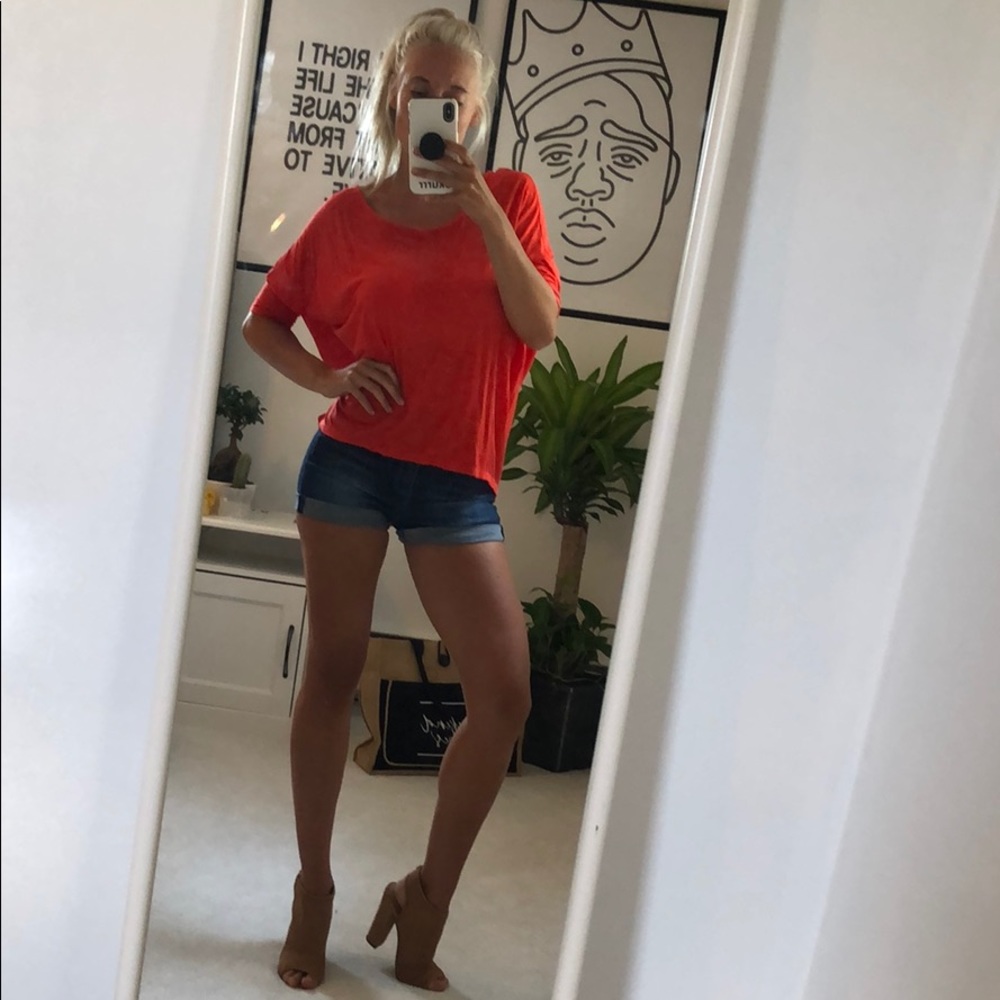 Express Orange Top